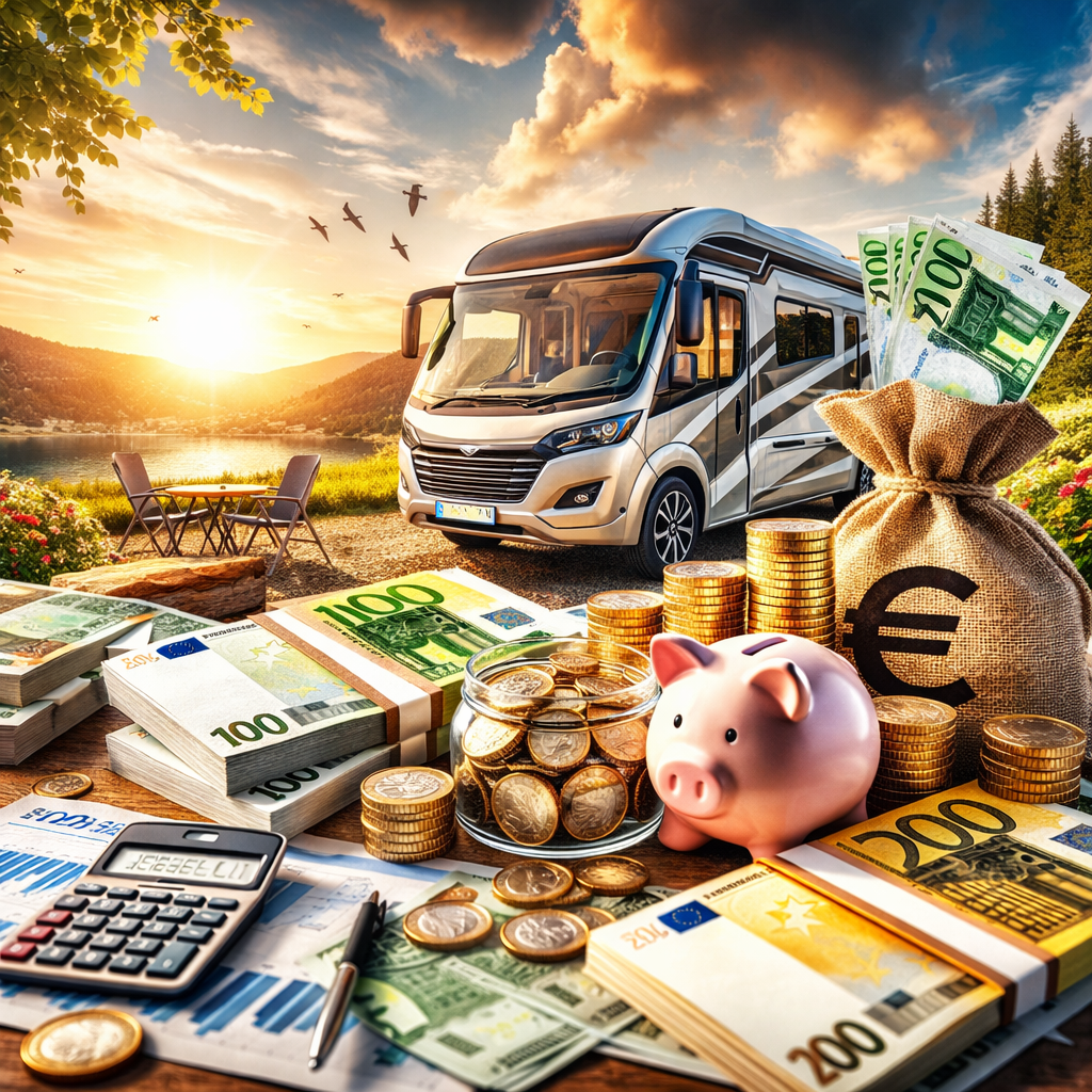 Was kostet das Leben im Wohnmobil wirklich? Eine realistische Übersicht zu laufenden Kosten, Anschaffung, versteckten Ausgaben und echten Erfahrungswerten.